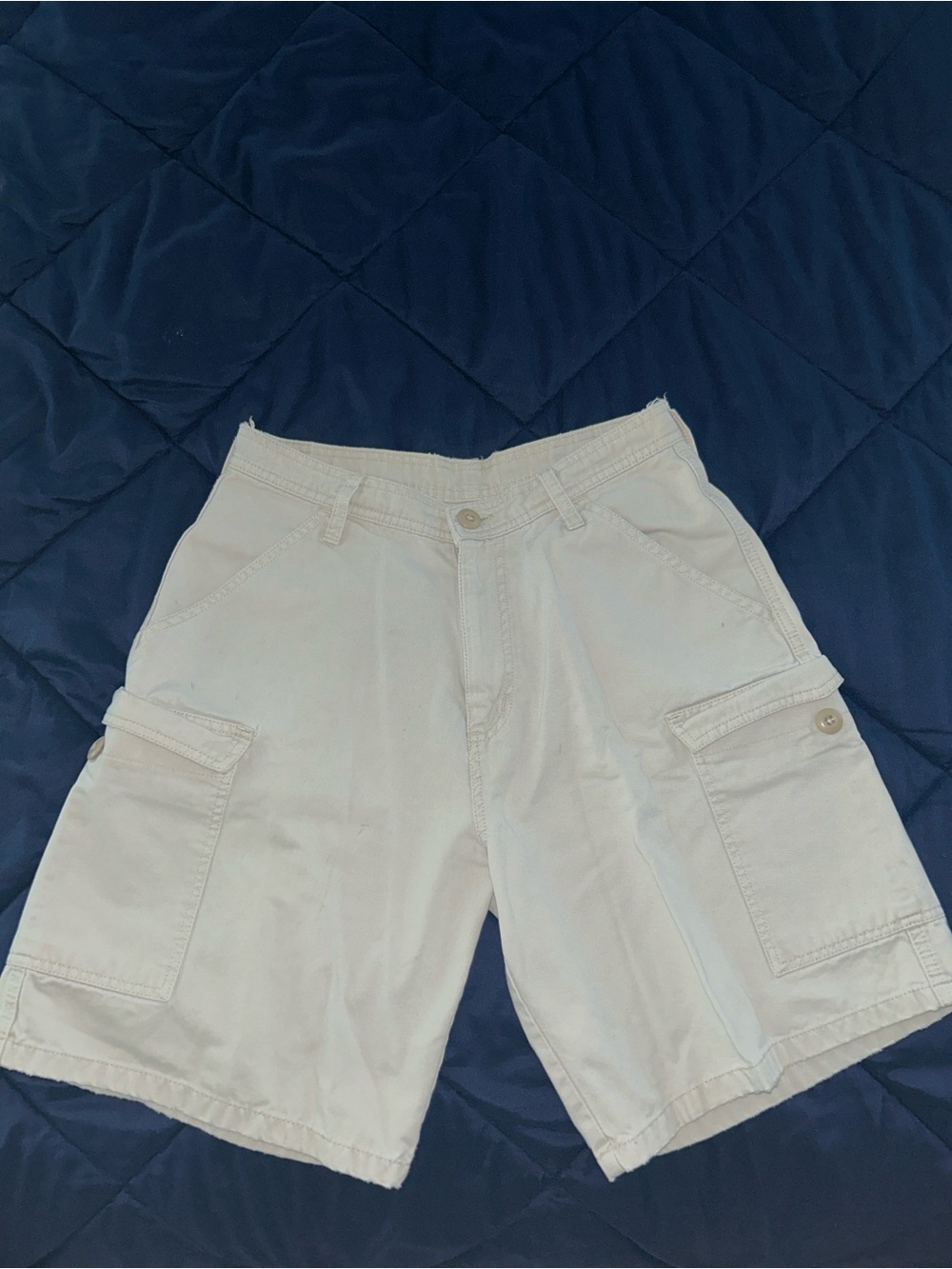Vintage Polo Ralph Lauren Shorts Cargo Shorts in Light Beige